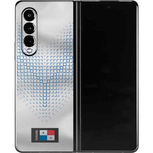 Panama Soccer Flag Galaxy Z Fold3 5G Skin